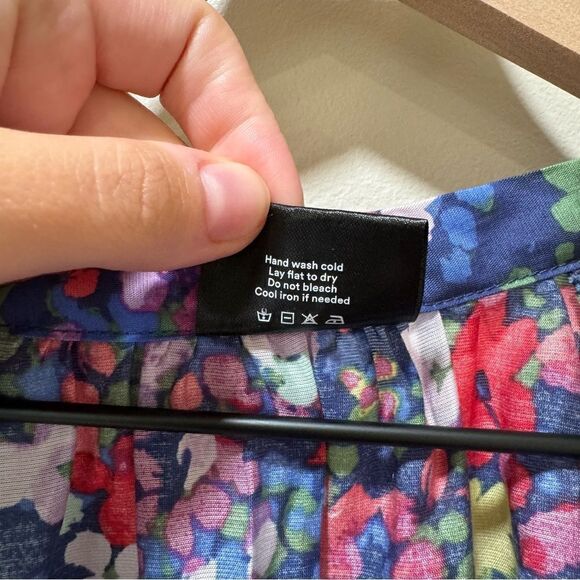 Summersalt The Tie Neck Dress Painted Meadows sz XL - Picture 8 of 9